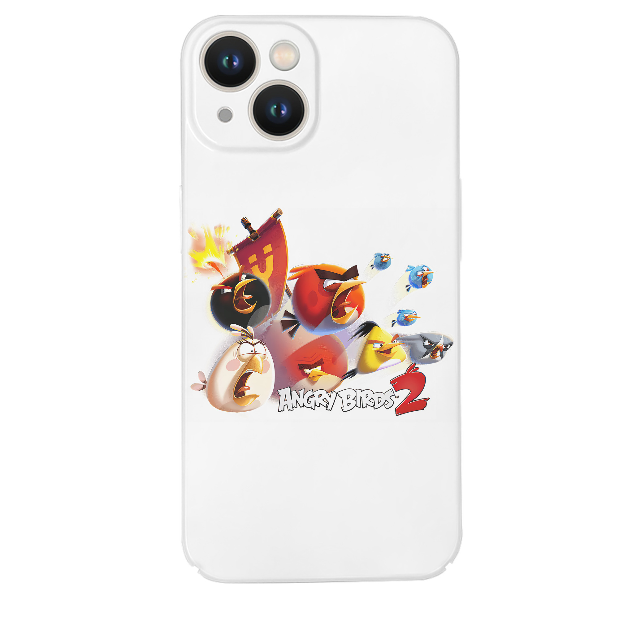 （画像用） Angry Birds アングリーバード 【iPhone 14シリーズ対応】ハードケース